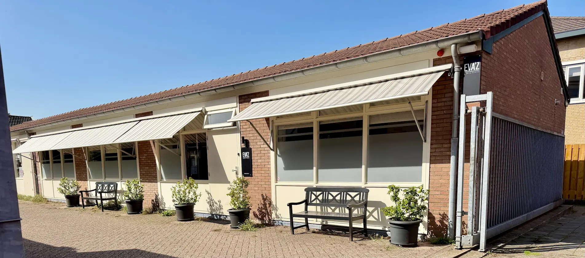 Exterior of the EVA’Z studio in Heemstede